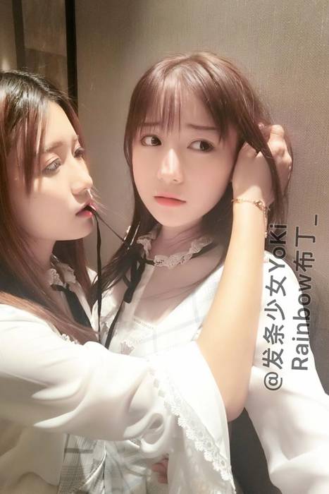 [布丁大法]ID0024 20180226白丝百合 与发条合作--性感