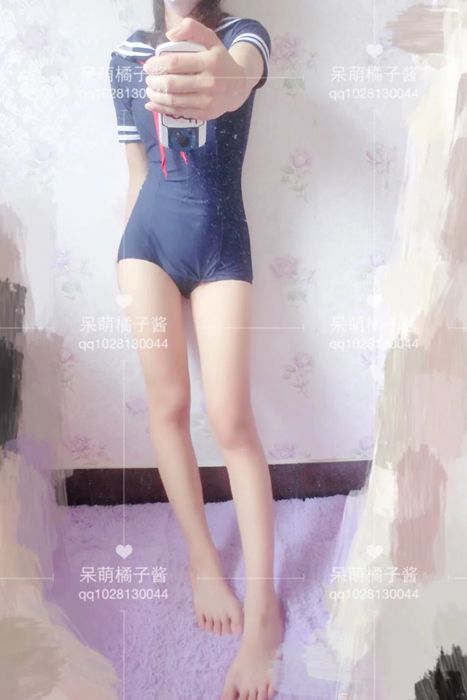 [PR社呆萌橘子酱]ID0167 深蓝死库水--性感提示：人