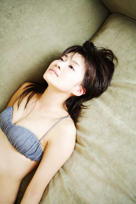 性感灰色文胸比基尼少妇[NS-Eyes性感美女]No.0436