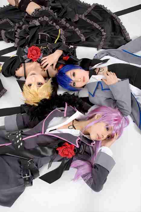 [韩国团体Spiral Cat's螺旋猫Cosplay写真]ID0179 模仿黑