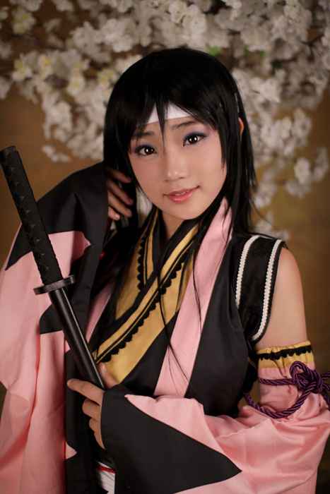 [韩国团体Spiral Cat's螺旋猫Cosplay写真]ID0200 薄樱鬼