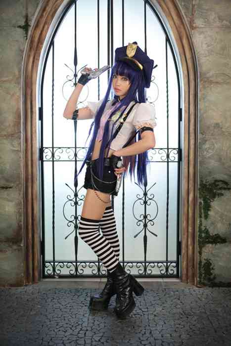 [韩国团体Spiral Cat's螺旋猫Cosplay写真]ID0202 裤袜与