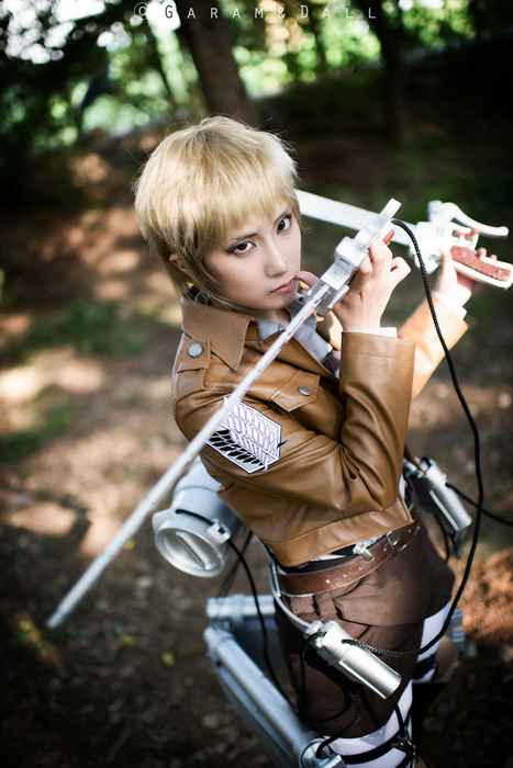[韩国团体Spiral Cat's螺旋猫Cosplay写真]ID0207 进击的