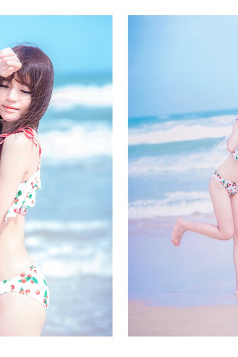 [性感妹子桜桃喵写真]ID0005.樱桃与海（桜桃喵）