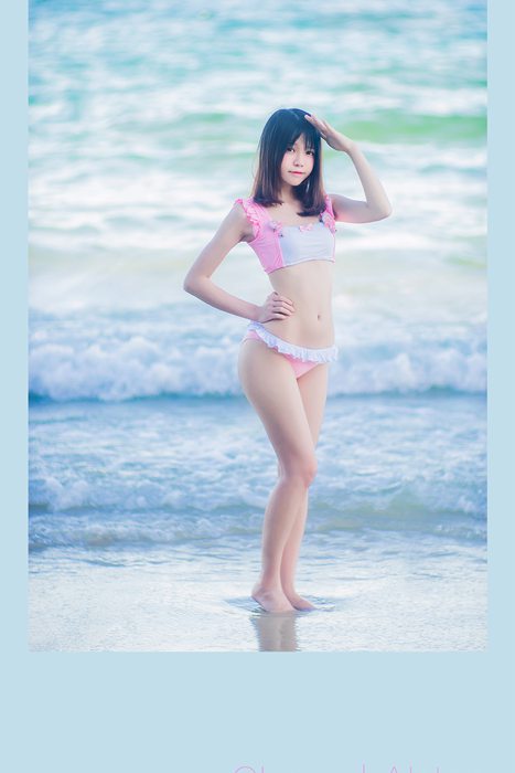 [性感妹子桜桃喵写真]ID0024.桜桃与海（桜桃喵）