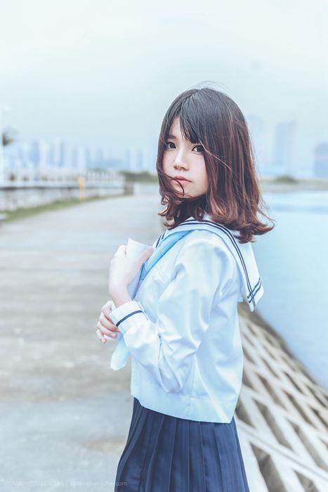 [性感妹子桜桃喵写真]ID0026.風（桜桃喵）--性感提