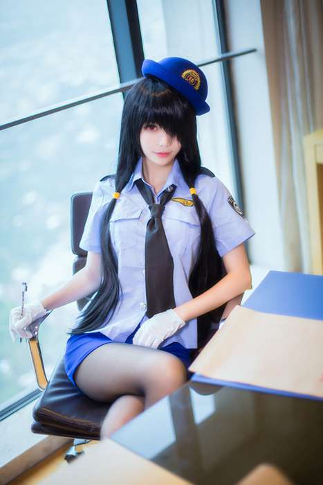 [唯美写真杂集]ID0337 约会大作战时崎狂三女警制