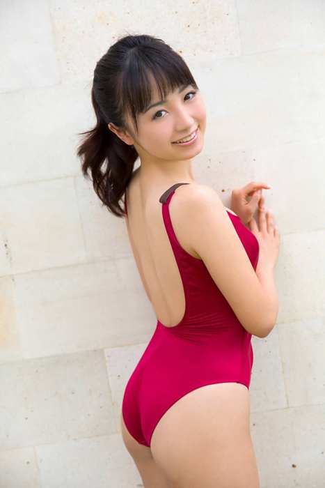 翘臀紧身连体泳装湿身性感[YS-Web]Vol.566 Hatsuho T